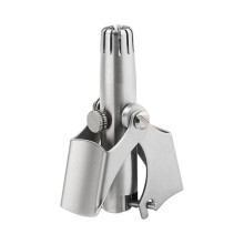 Daily Use Manual Nose Hair Grooming Tool with Rounded Head and Steel Iron box packaging