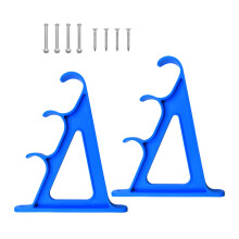 Fishings Rod Holder Fishings Poles Horizontals Support Rack Holds 3 Fishings Rod Blue