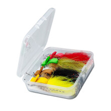 Stream Fishing Fly Lures Angling Assortment Floating Foam Lures for Calm Water