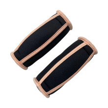 2Pcs Unisex Design Portable Soft Dumbbells Walking Weights for Jogging, Running Flesh pink