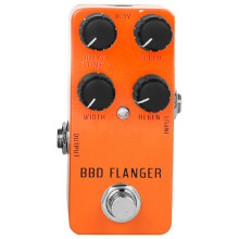 Guitar Overdrive Pedal for Electric Guitar Bass Unleash Your Musical RS08 orange red