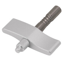 T Shape Tuning Wrench Square Screw Drum Key Drum Fine Swivel Drum Tuning Key Silver