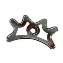 Billiard Cue Rest Head Bridge Head with Metallic Finish for Club and Home Tables Chrom3