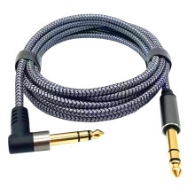 1m or 2m Noiseless Guitar Bass Cable Cord Straight to Straight Instrument Cables 2 meters