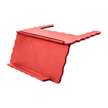 Small Mahjong Tile Rack with Slide Under Design for Club Tables Type B red