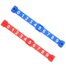 Game Table Football Score Indicator, Football Air Hockey Scoring Unit Counter 1 red 1 blue