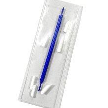 Double Ended Detail Wipe Pen for Model Painting Cleanup and Line Work Blue