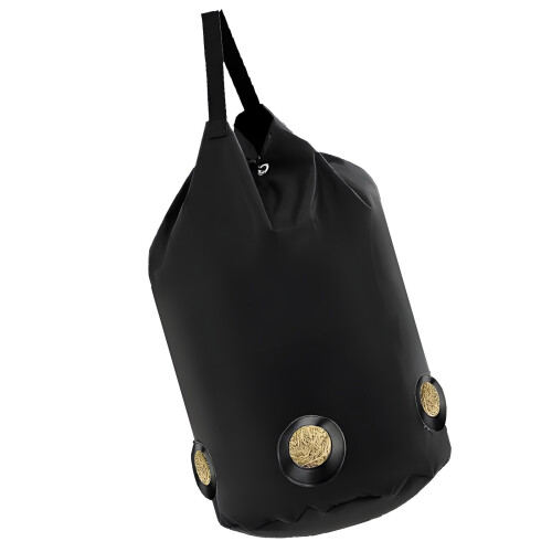 Barn Feeding Feed Bag for Horses with Top Strap and Lower Feed Access