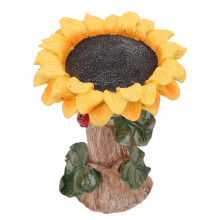 Garten Vogelbad Sonnenblume Harz Futterspender