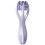 Double Roller Hand Massager Handheld Finger Massager Finger Roller Massager  Purple 1