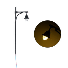 Model Street Lamp Sand Table Architecture Building Railroad Layout Black Warm White