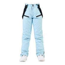 Unisex Ski Pants for Women Men Outdoors Sport, Hiking, Snowboarding, Skiing Light blue XXL