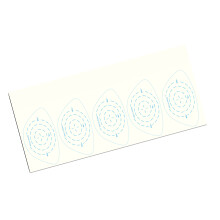 Golf Club Impact Stickers Golf Impact Tape Labels Self-Teaching Sweet Wooden pole stickers