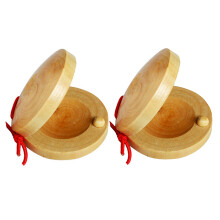 Eggs Shakers Finger Castanets Music Toy Musical Maracas for Music Parties Log soundboard