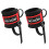 Ankle Straps Cable Machine Attachments Ankle Cuffs Adjust able Leg Straps Red 1