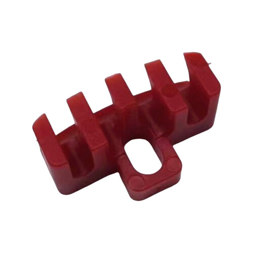 Compact Badminton Frame Protector for Stringing Tools and Upkeep Red