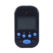 Pocket Metronome LCD Digital Beat Tempo for Violin Guitar Bass Volumes Adjustable Black
