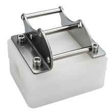 Vessel Deck Fishing Rod Rest Support Holder Bracket in Steel Build for Deck Use 38mm