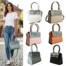 Ladies Handbags Designer Shoulder Tote Bag Women PU Leather Handbag