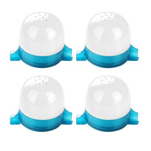 4 Pack Fishing Bite Alarms with Loud Sound and Flashing Light, Electronic Fish Bite Indicator, Fishing Alarm