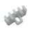 Badminton Stringing Guard with 4-Point Shape for Frame Support White 1