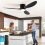 LED Ceiling Fans with Light Remote Smart Fan Light 6 Speed Ceiling Fan with Lamp 1
