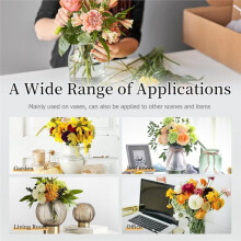 3pcs Floral Arrangement Holder Set: Easy-to-Use Metal Floral Arrangement Holders, for Vase Arrangements (4,5,6 Inch)
