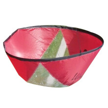 Kayak Boats Sail Foldable Downwind Kayak Sail Replacement Windsurfing Sail Red