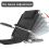 Folding Bed Backrest Support Frame with Armrests Steel Adjustable Angle 6 Gears 1