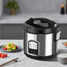 400W Electric Rice Cooker Steamer Soup Pot Non-stick Tray Kitchen 1-2 People