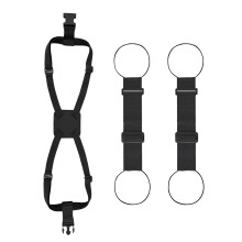 Fold Flat Luggage Strap Set for Daily Packing and Case Carry