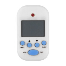 Mini Electronic Metronome Clip-On Pocket Metronome Professional Beat Machine White