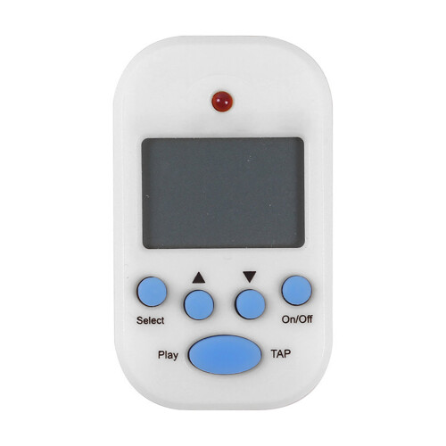 Mini Electronic Metronome Clip-On Pocket Metronome Professional Beat Machine White
