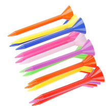Slip Resistant Colorful Golfing Tees for Indoor Outdoor Without support laye 30pcs