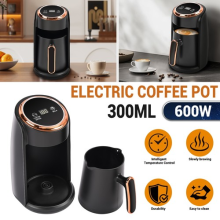 300ML Electric Turkish Coffee Maker Machine with 1 Cup Coffee Pot 600W UK STOCK