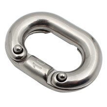1Pc Steels C Link Split Connectings Ship Anchors Chain Link, Marine Grade 10mm