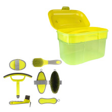 Stable Use Horse Grooming Box Set with Brush Comb Collection