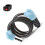 Heavy Duties 5Digits Bicycles Cable Lock, Bicycles Code Lock Cable AntiTheft Blue 1