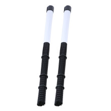 Snare Brush Jazzes Drum Brushes Professional Nylon Wire Brush Comfortable Handle White