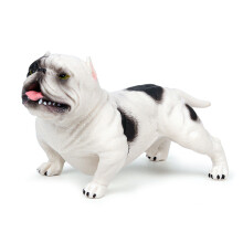 Cute Plastic Dog Model Ornament Office Desk DIY Embellishments Dogs Sculpture D