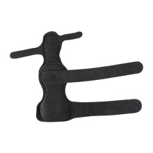 Black Thumb Brace with Hand Wrap Support Thumb and Finger Coverage