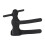 Black Thumb Brace with Hand Wrap Support Thumb and Finger Coverage 1