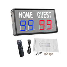Portable USB Scoring Device For multiple Sport contests With Remote And Bright Screen