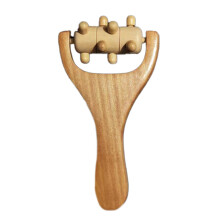 Handheld Wood Massage Roller Tool for Body and Face Relaxation Muscle Relief D