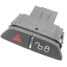 Bouton de Verrouillage/Déverrouillage de Voiture, Interrupteur de Feux de Détresse pour Focus MK3 2012-2015 SYNC 2 3 Ecosport BW 2013-2015