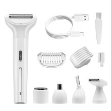 Electric Razro 5 in 1 Bikini Shaver Set,Hair Trimmer,Body Shaver for Nose Brow