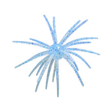 Soft Fishing Accessory for Daily Water Presentation Sea Blue and white flah Me1dium 7cm
