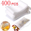 400PCS Disposable Drawstring Tea Bags Non-Woven Empty Filte Herbs Bag Reusable 1