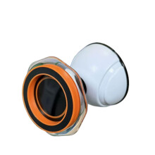 Magnet Mechanical Sports Phone Mount for Fence Recording and Review Use white with yellow