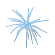Soft Fishing Tackle with Flexible Shape for Daily Blue and white flah Large size 11cm